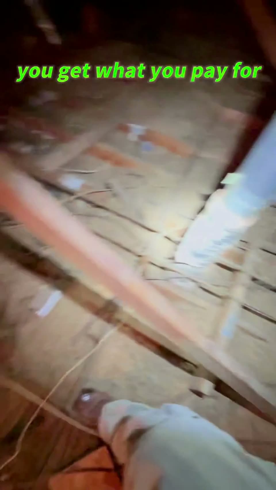 Old ductwork that turned out to be asbestos