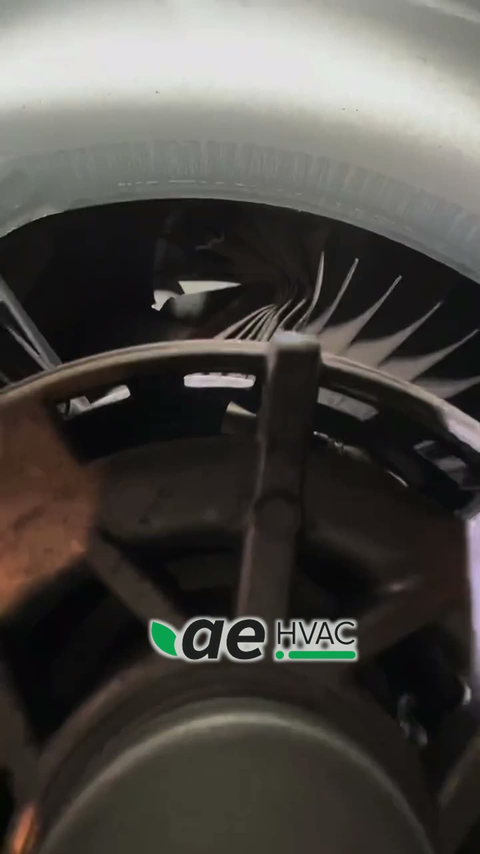 Bryant furnace with a shattered blower wheel
