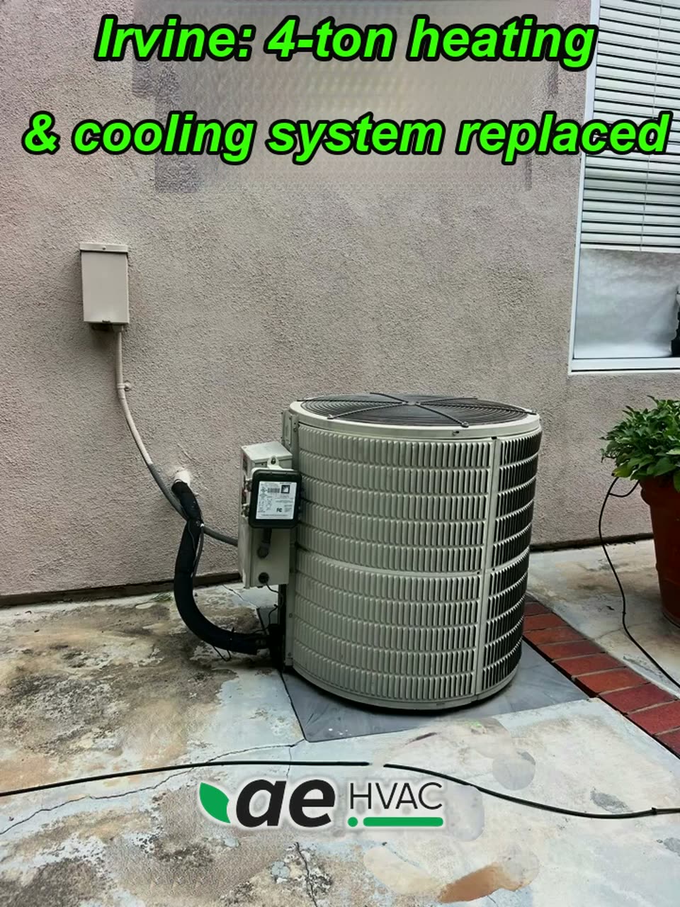 4-ton heating and cooling system