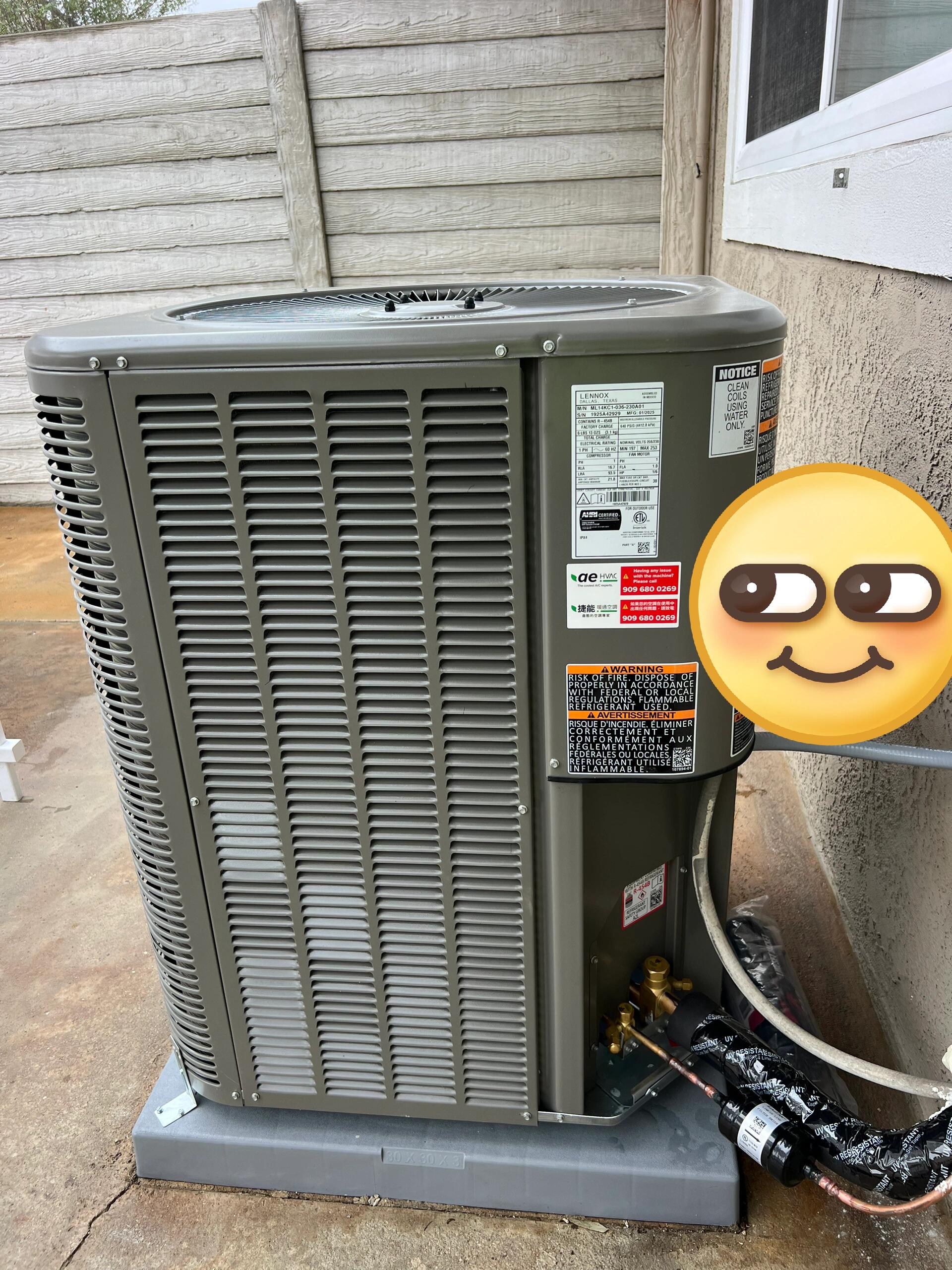 Full Lennox system replacement with city permit. Two days of meticulous work — we don't rush, we focus on every detail so homeowners enjoy 10–20 years of reliable comfort.