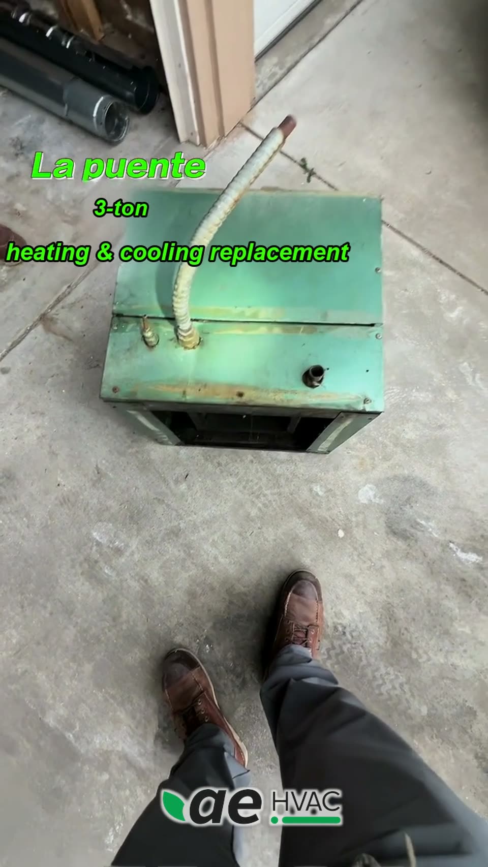 3-ton heating and cooling replacement