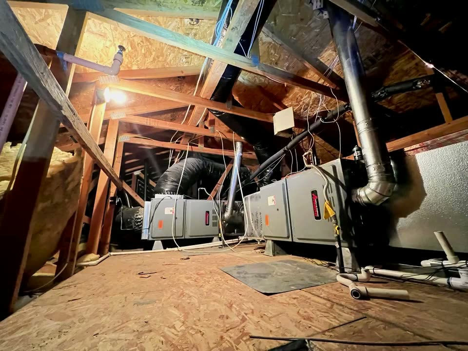 20-year-old R-22 system replaced