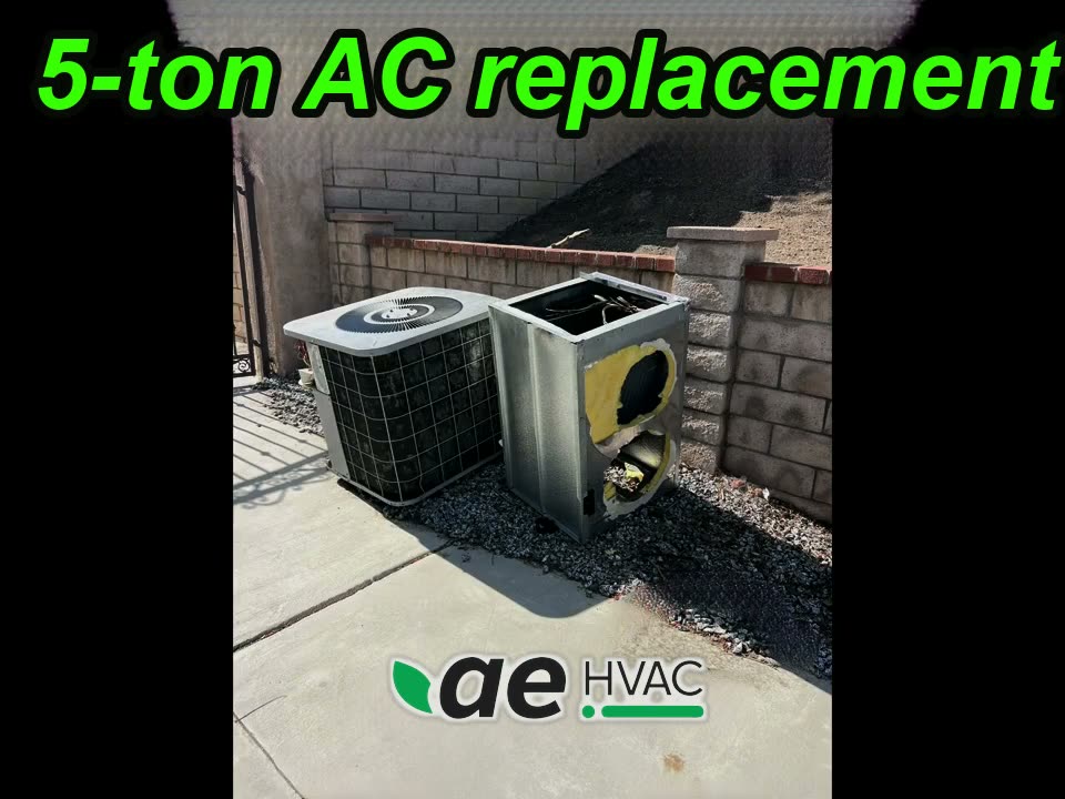 5-ton AC system replacement