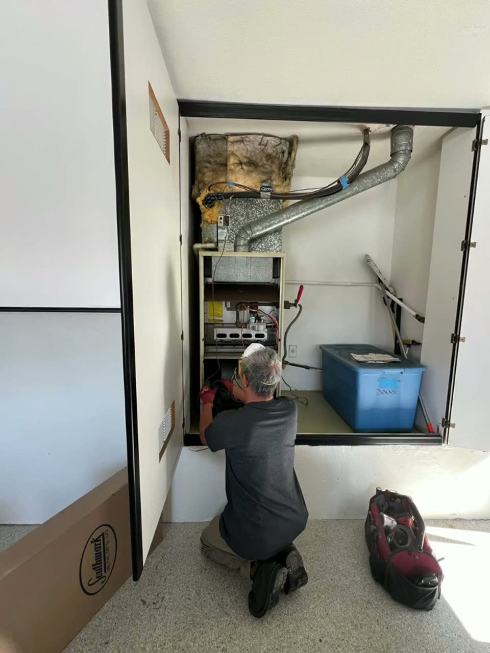 4-ton heating and cooling replacement